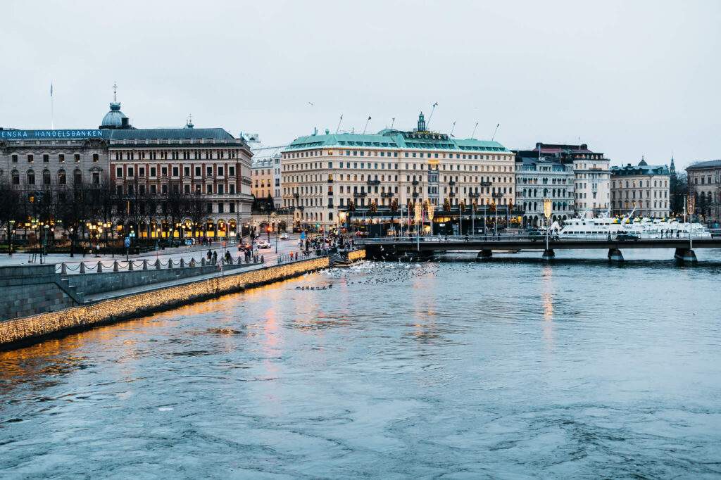 Malownicza stolica Szwecji - Sztokholm w zimowej aurze